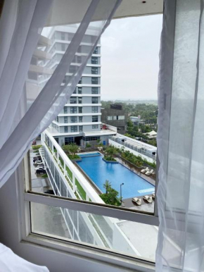 Pool View Window at Mesavirre Garden Residence-Studio Type